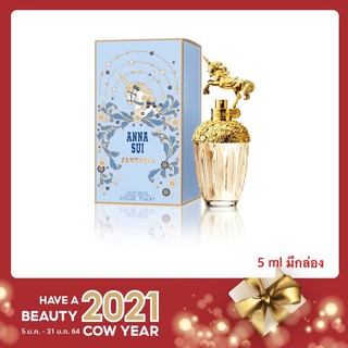 แท้💯%น้ำหอม Anna Sui Fantasia Eau De Toilette 5 ml มีกล่อง