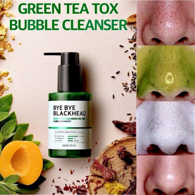 Some By Mi Bye Bye Blackhead 30 Days Miracle Green Tea Tox Bubble