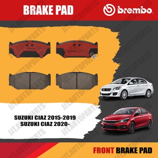 Brembo ผ้าเบรค SUZUKI CIAZ 2015-2019, 2020- ซูซูกิ เซียส ทุกรุ่น ปี 2015-2019, 2020- [คู่หน้า]