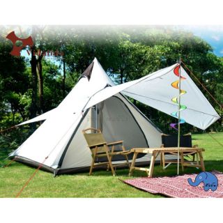 เต็นท์ Vidalido Teepee MS Tent รุ่นมีเสาตรงกลาง