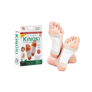 พร้อมส่ง Kinoki ด่วน มีจำกัด 1 กล่อง 5 คู่ kinoki แผ่นแปะเท้า 1 กล่อง 5 คู่