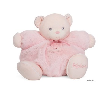 Kaloo ตุ๊กตาหมี PERLE - LARGE CHUBBY BEAR PINK สีชมพู