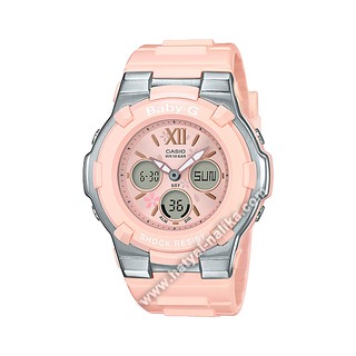 นาฬิกา Casio Baby-G Special Color BGA-110BL Blooming Flower series รุ่น BGA-110BL-4B (ชมพูไข่ไก่) ของแท้ รับประกัน1ปี