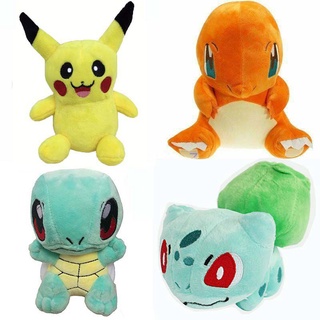 ตุ๊กตาโปเกม่อน มีเสน่ห์ Bulbasaur Squirtle ของเล่นสําหรับเด็ก