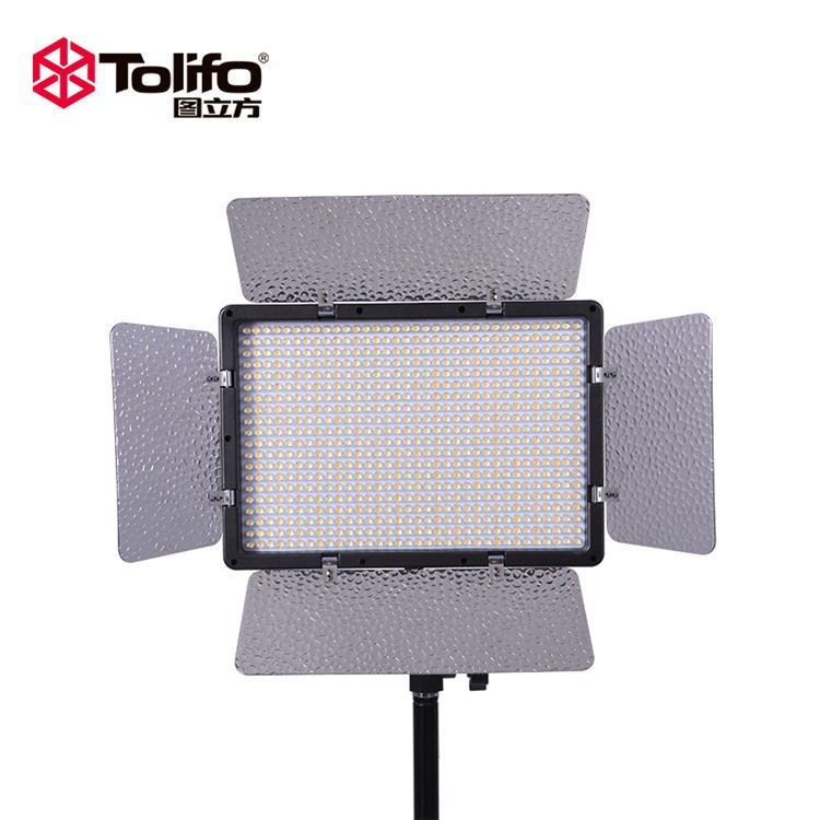 TOLIFO Studio LED Light PT680B ไฟต่อเนื่อง ไฟLED ไฟถ่ายรูป ไฟถ่ายแบบ ถ่ายสินค้า ถ่ายVideo ไฟไลฟ์สด แถมฟรี ขาตั้ง 2.1 ม Free Shipping