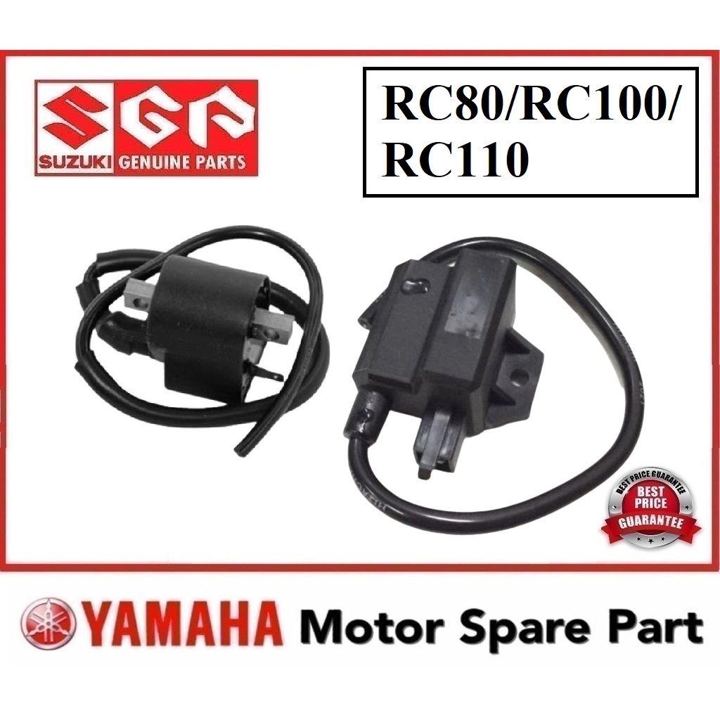SUZUKI RC80 / RC110 BODY COIL 0 ASSY IGNITION PLUG COIL RC-80 RC80 RC-110 RC 110 SUZUKI