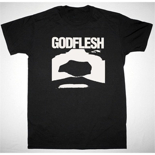 Godflesh GODFLESH EP 1988 ใหม่ เสื้อยืดลําลอง แขนสั้น พิมพ์ลายโลหะ สีดํา สําหรับผู้ชายS-5XL