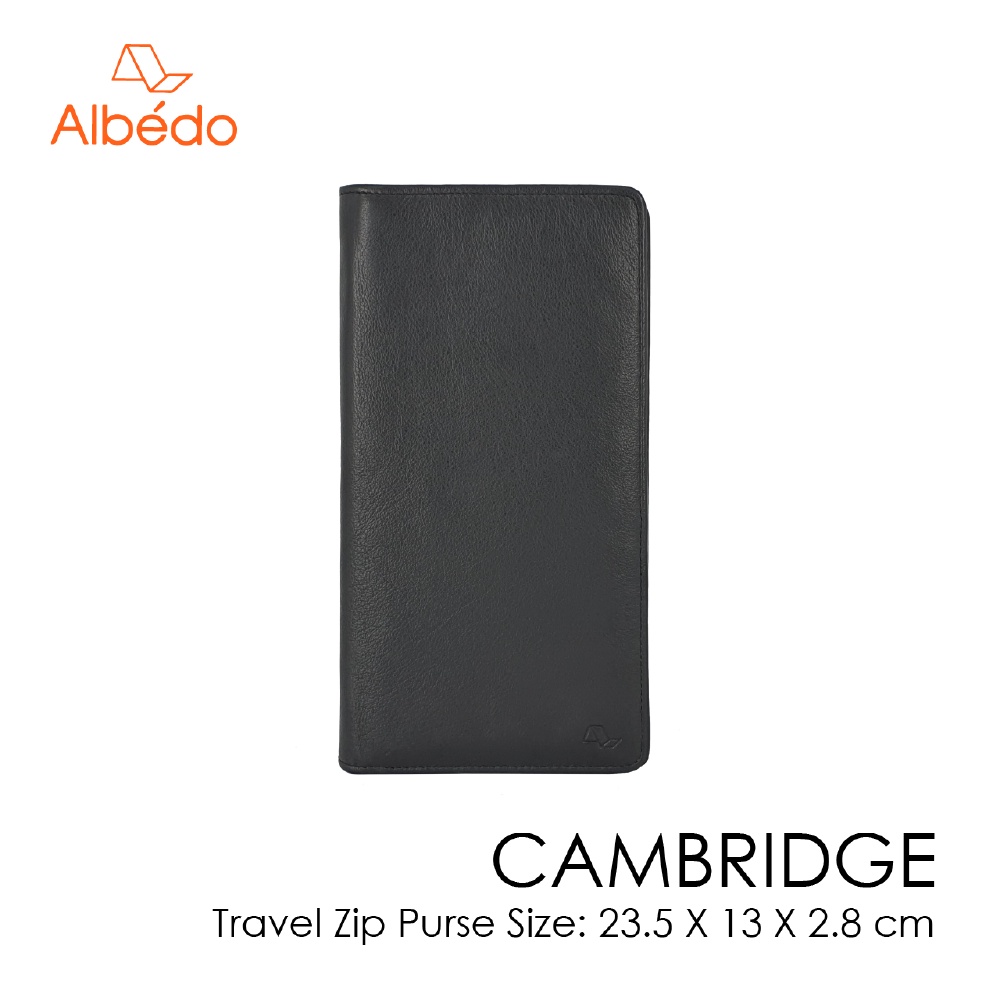 [Albedo] CAMBRIDGE TRAVEL ZIP PURSE กระเป๋าสตางค์/กระเป๋าเงิน/กระเป๋าใส่บัตร  รุ่น CAMBRIDGE-CB04299