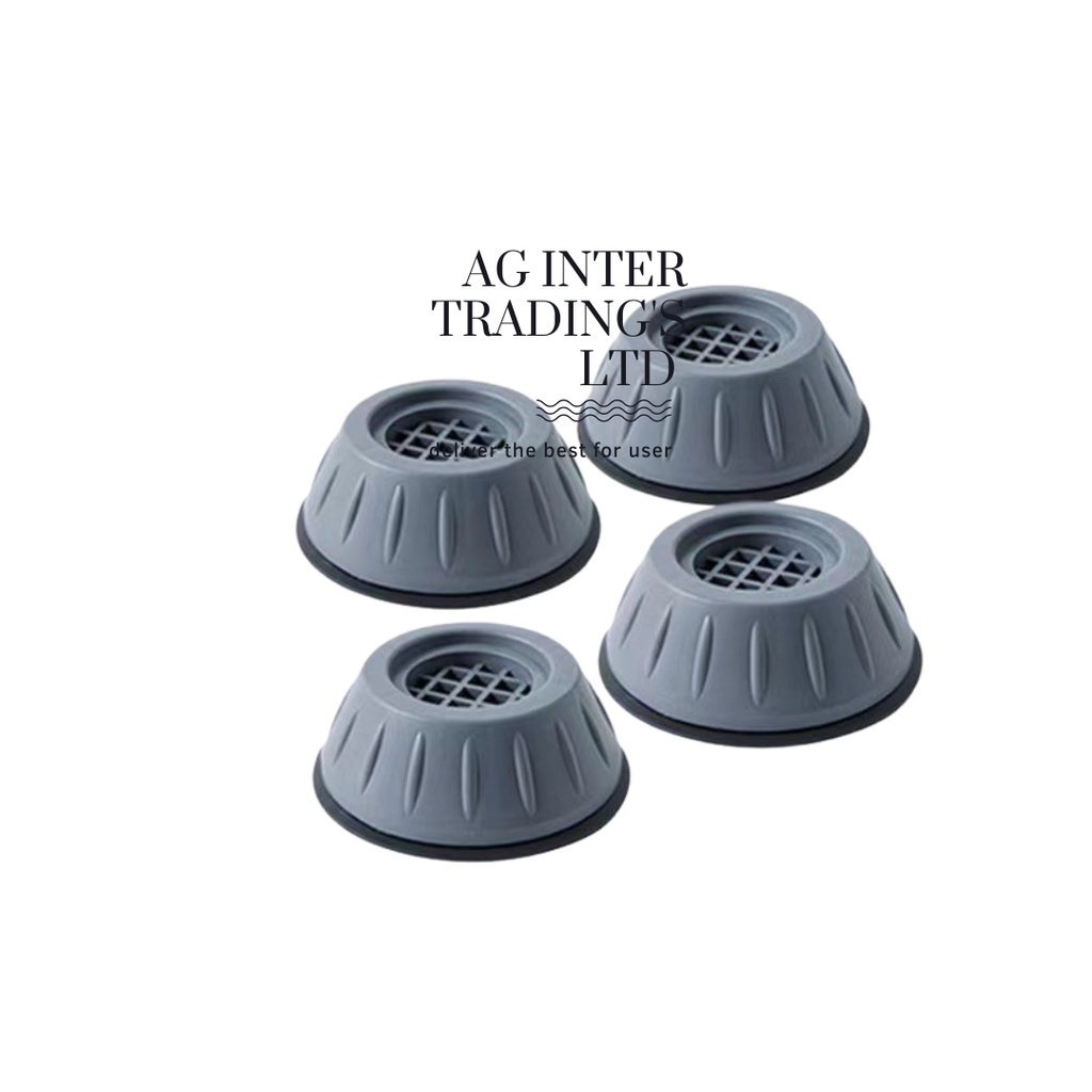 ขารองเครื่องซักผ้า ขารองตู้เย็น ขารองตู้ ฐานรองเครื่องซักผ้า 4 ชิ้น ขนาด 8 cm