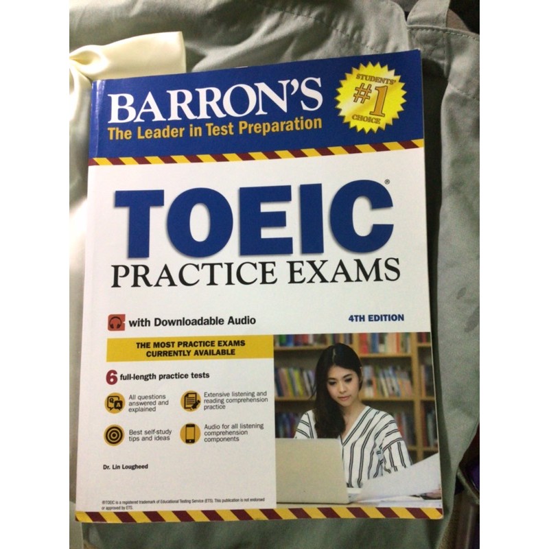 หนังสือ Barron's TOEIC 4th edition