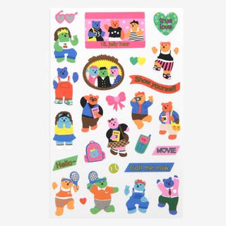 Jelly Bear Sticker - 17 Young Star สติ๊กเกอร์เจ้าหมีจิ๋ว