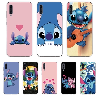 Samsung Galaxy A10 A20 A30 A40 A50 A70 A80 Soft TPU Silicone Phone Case Cover ตะเข็บ