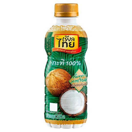 ถูกที่สุด✅  เรียลไทย กะทิ 100% 250มล. Real Thai 100% Coconut Milk 250ml.