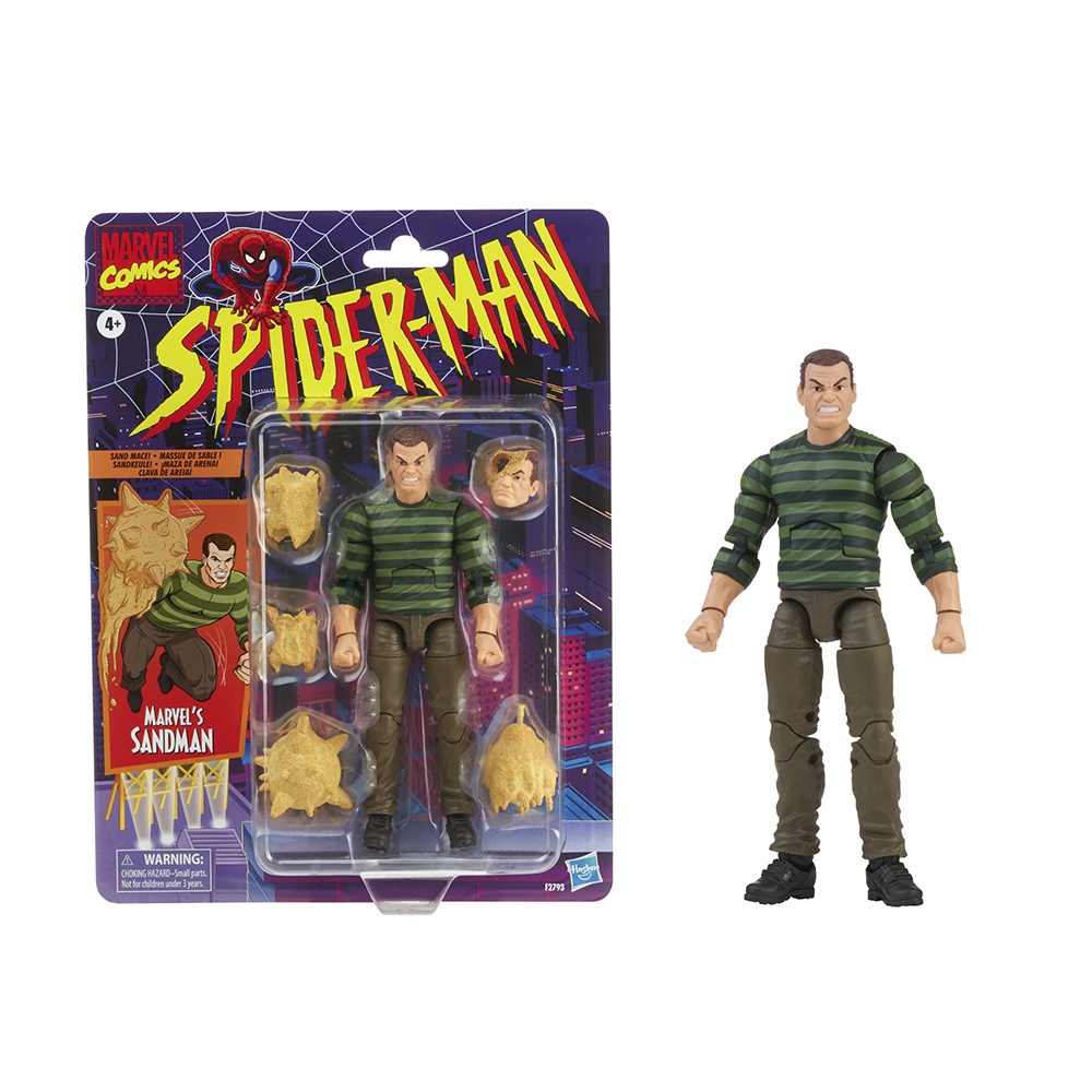 MARVEL SPIDER MAN LEGENDS 6 INCH VINTAGE SANDMAN มาร์เวล เลเจนด์ ซีรีส์  แซนด์แมน | Shopee Thailand