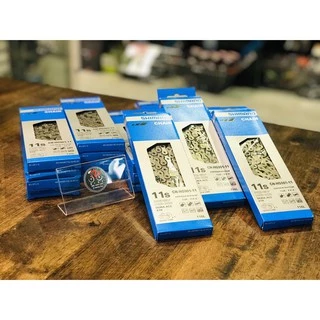 (ของแท้บริษัท) โซ่จักรยาน SHIMANO DURA-ACE / XTR 11speed CN-HG901-11 116 links พร้อมข้อต่อปลดเร็ว