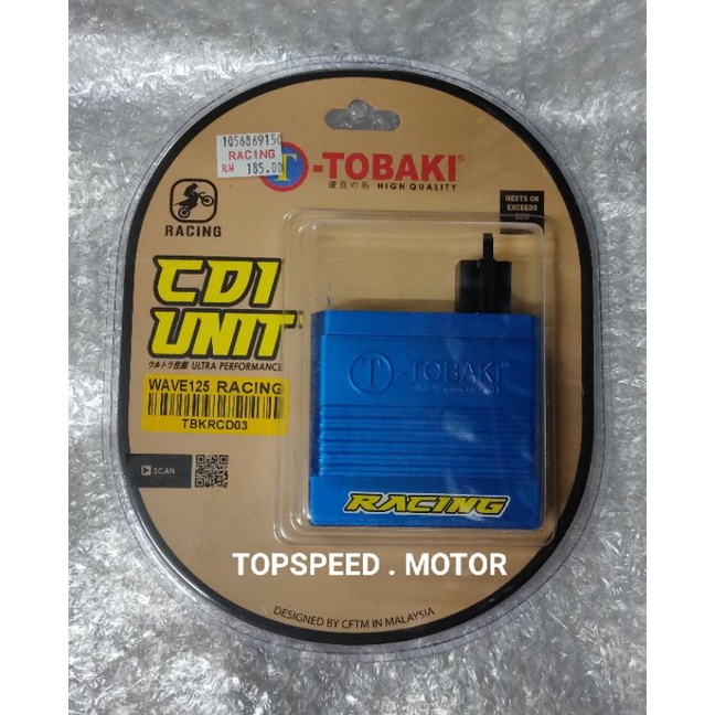 EX5 EX5DREAM WAVE100 WAVE100R WAVE125 WAVE125-S WAVE125-X TOBAKI RACING ULTRA PERFORMANCE CDI