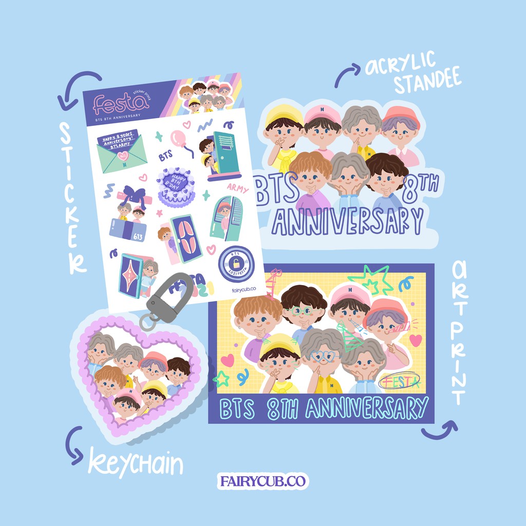 BTS FESTA KIT SET***