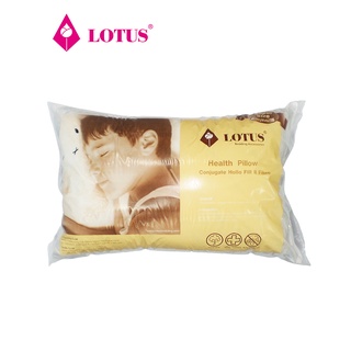 LOTUS หมอนหนุนเพื่อสุขภาพ ป้องกันไรฝุ่น ใยสังเคราะห์