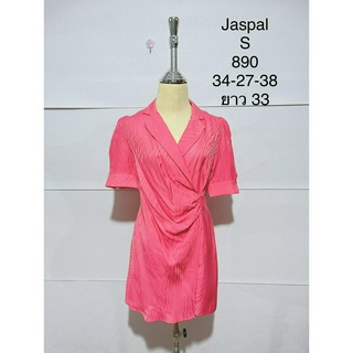 เดรสสั้น สีชมพู JASPAL SIZE S