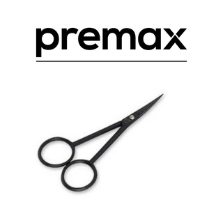 Premax กรรไกรปลายงอน ขนาด 4 1/4 นิ้ว อิตาลีแท้