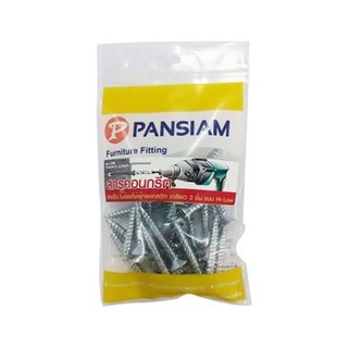 สกรูคอนกรีตหัวเตเปอร์|Flat-PAN-SIAM-รุ่น-CONTF-1038WZP-ขนาด-10-x-1-1|2-นิ้ว-(แพ็ก-25-ชิ้น) Taper head concrete screw|Fla