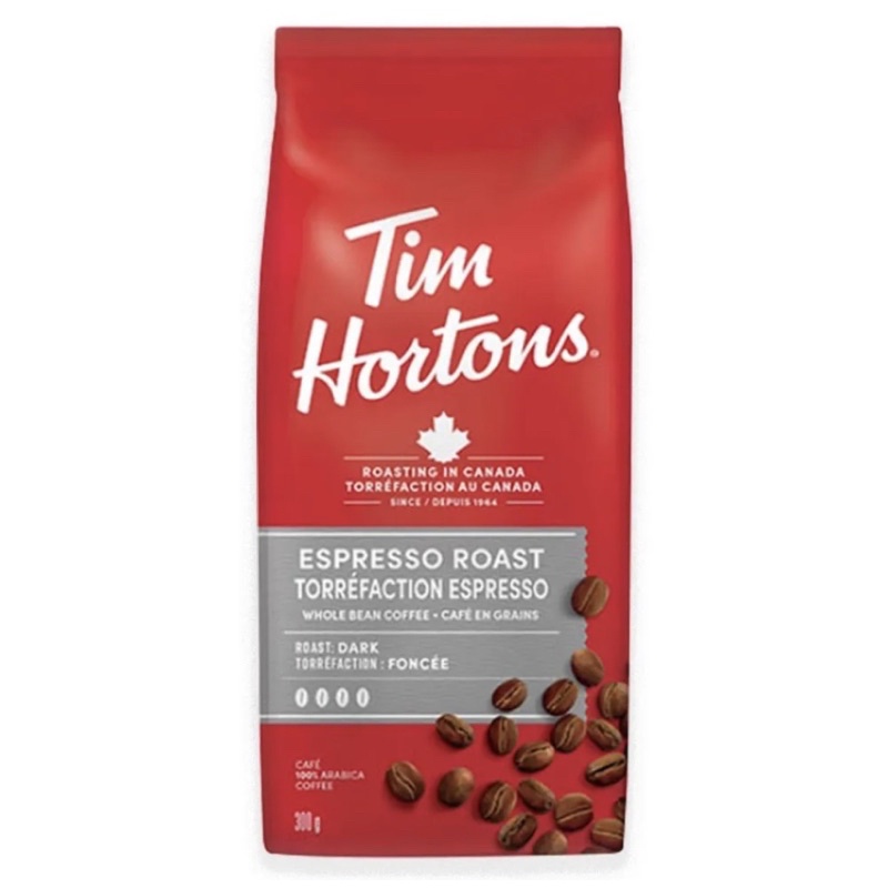 Whole Beans Coffee Pack  รสชาติ Espresso Roast จาก Tim Hortons