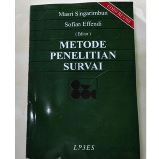 หนังสือวิจัย Survai - MASRI SINGARIMBUN [ของแท้]
