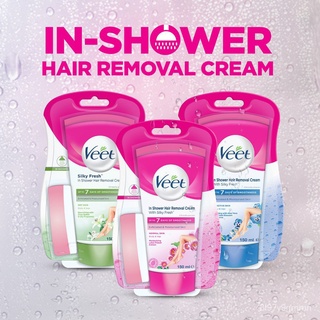 Veet In Shower Hair Removal Cream 150ml