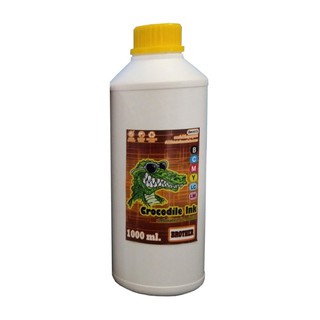 Brother Crocodite ink หมึกเติมTank สำหรับเครื่อง Brotherทุกรุ่น1000ml (Yellow)