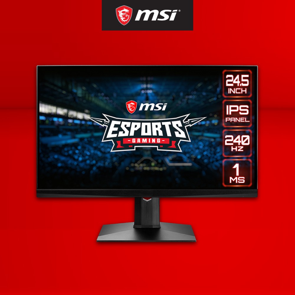 MONITOR (จอมอนิเตอร์) MSI OPTIX MAG251RX 24.5" IPS FHD 240Hz.