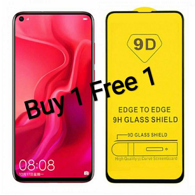 2 ชิ้น 9D เต็มแก้ว HONOR X9,X7C,200 LITE,50 Lite,9A,9X, 20, 20 Pro, 10, 10 Lite, 9 Lite, 8X, 8C, 8 P