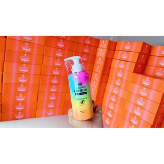 LIGHT RAINBOW ไลท์เรนโบว์ โลชั่นผิวขาวกระจ่างใส x10 ขนาด 250 ml.