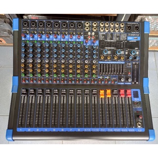 พาวเวอร์MIXER PROEUROTECH PMX-BM12700FX เอฟเฟกแท้ USB บูธูท 700Wx700W