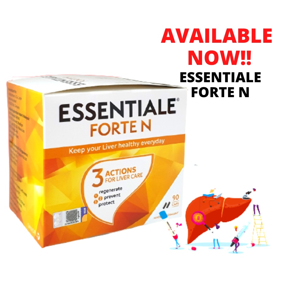 Essentiale FORTE N CAPS 90S แพ็ค EXP: 03/2025