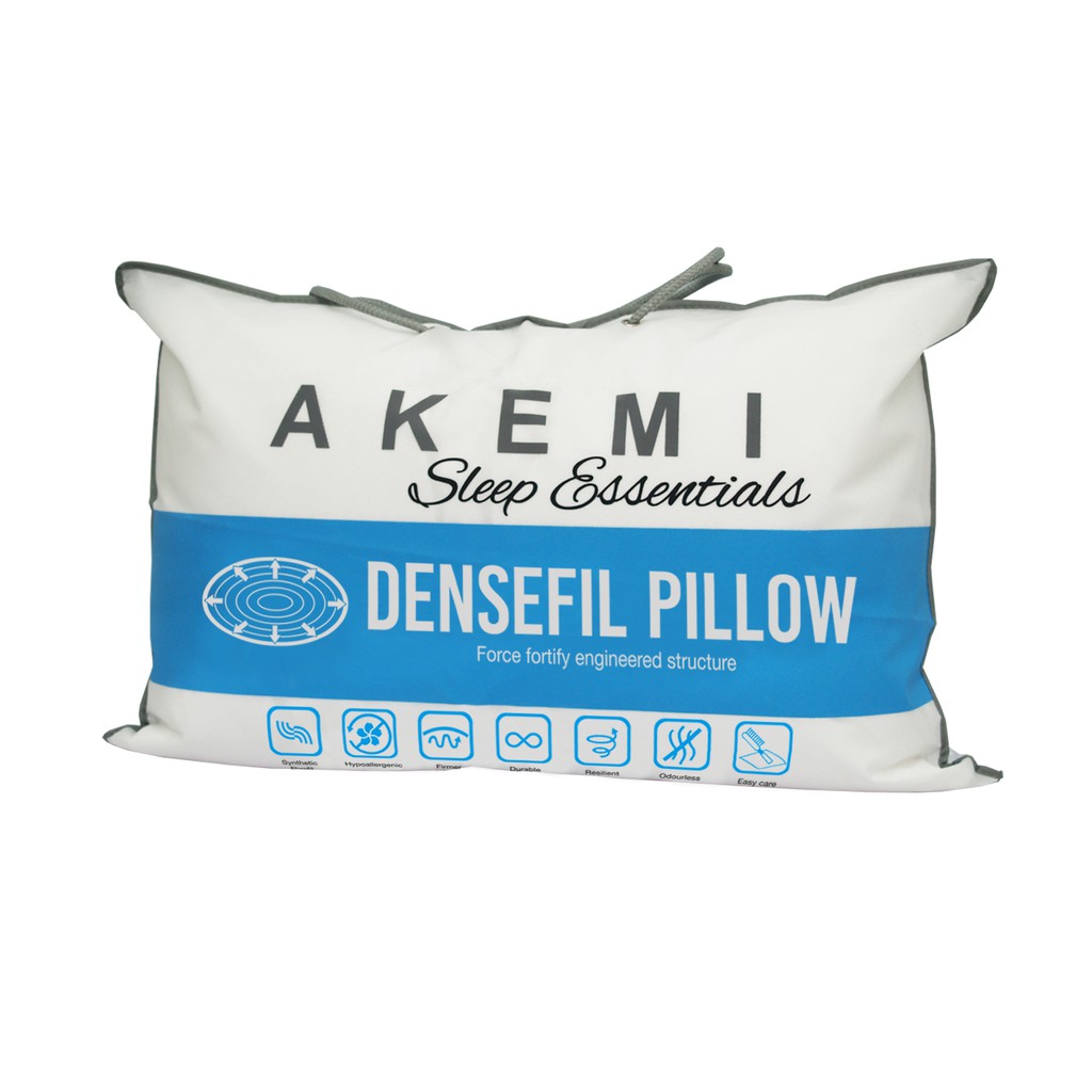 Akemi หมอนหนุนใยสังเคราะห์ Sleep Essential Densefil