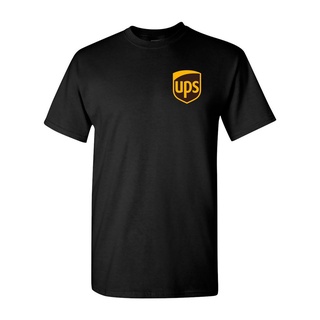 【คลาสสิค ขายดี】เสื้อยืด ผ้าฝ้ายแท้ พิมพ์ลาย United Parcel Service Ups Postal สีดํา ของขวัญวันเกิด สําหรับผู้ชาย 869589