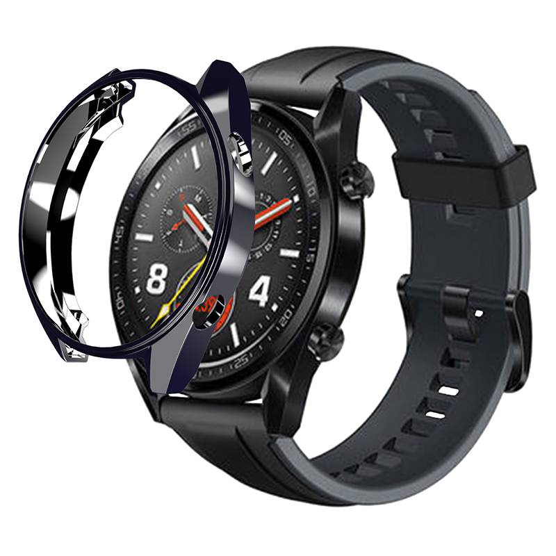 สําหรับ Huawei Watch GT ป้องกันชุบกรณี Shell ป้องกันกันชนสําหรับ Huawei wuawei hawawi นาฬิกา Gt