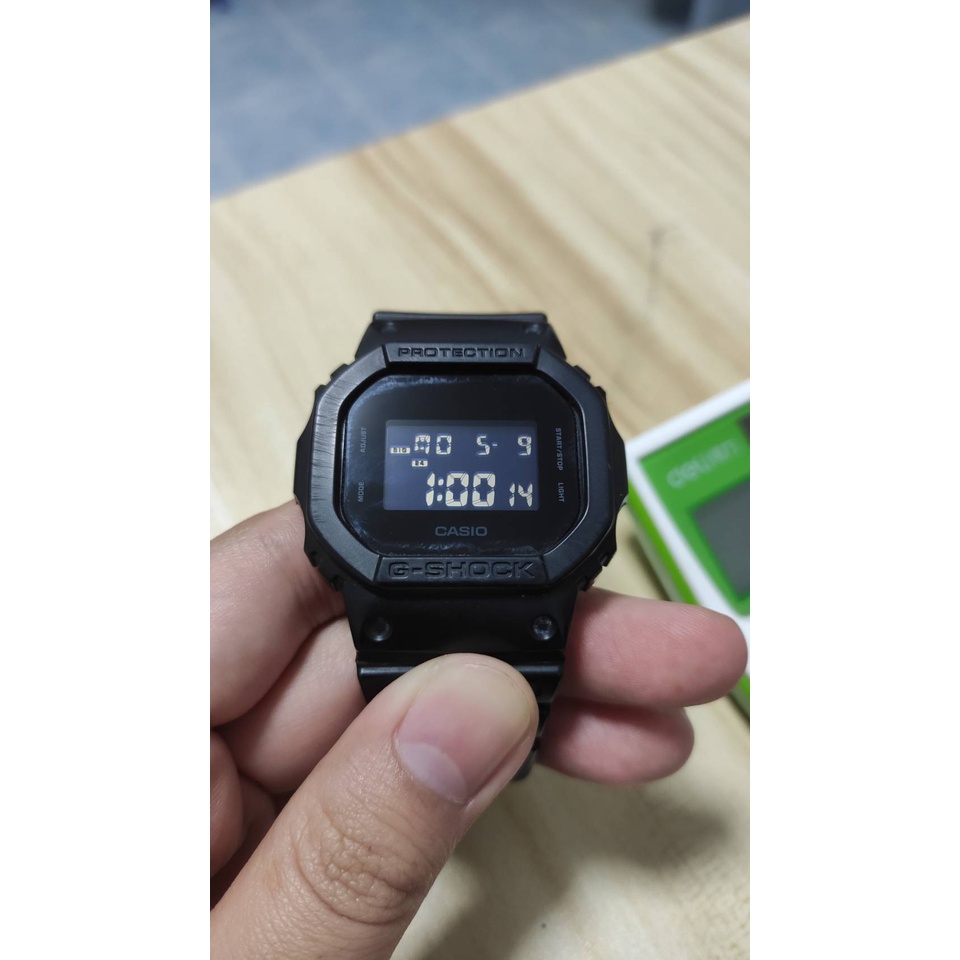 CASIO G-SHOCK DW5600BB-1 (มือสอง) ปี 2019 (AKA ยักษ์เล็ก)