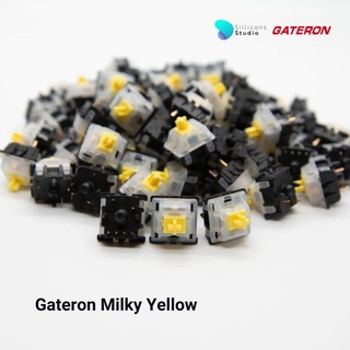 Gateron KS-3X47 Yellow (Milky Yellow) Custom keyboard Switch