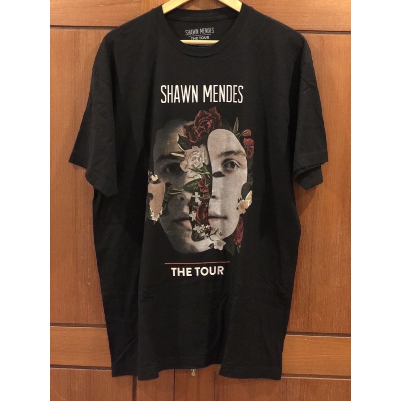 เสื้อวง เสื้อทัวร์ SHAWN MENDES หลังTHE TOUR 2019 ของแท้