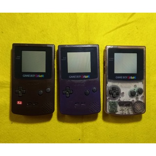 Game boy color gbc เครื่องแท้+ตลับ พร้อมเล่น