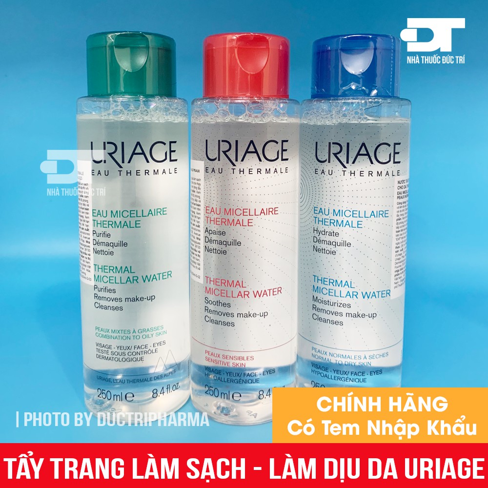 Uriage Cleansing และ Soothing Makeup Remover