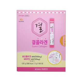  Lemona Gyeol Collagen เลโมนา คอลลาเจนเกาหลี (60 ซอง x 1 กล่อง)