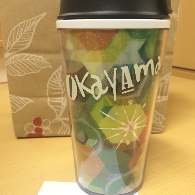 Tumblers starbucks ของเมืองokayama จากญี่ปุ่น