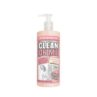 Soap and Glory Clean On Me shower gel ให้ความหอมละมุนน่าสัมผัส
