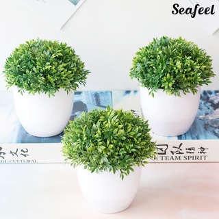 Seafeel ต้นไม้ประดิษฐ์ พลาสติก สีเขียว สําหรับตกแต่งงานแต่งงาน