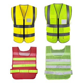 เสื้อสะท้อนแสง  เสื้อกั๊กเซฟตี้ จราจร safety vest