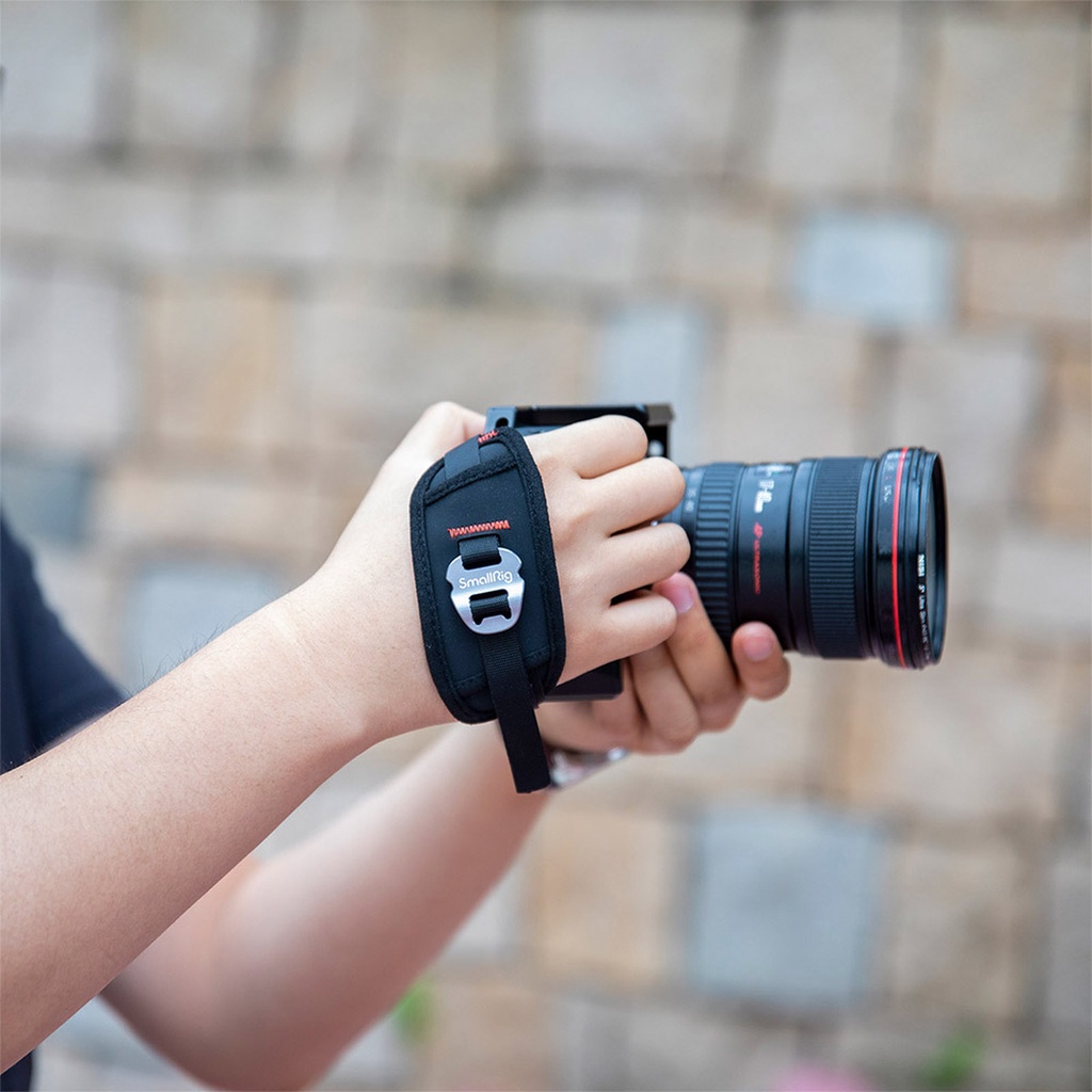 📌ส่งจากไทย📦 Hand Strap SmallRig 2456 สายคล้องมือ ปรับขนาดได้ สำหรับยึด Cage