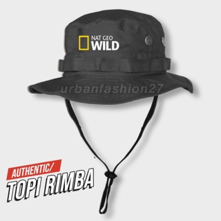 หมวกเดินป่า ลายโลโก้ Nat Ceo Wild Jungle Mountain Hat สําหรับผู้ชาย และผู้หญิง