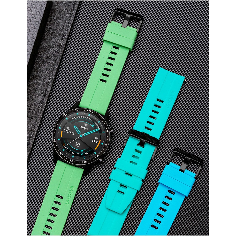 สายนาฬิกาข้อมือซิลิโคน สําหรับ HUAWEI WATCH GT4 GT3 pro GT2 46 มม. Watch4 pro
